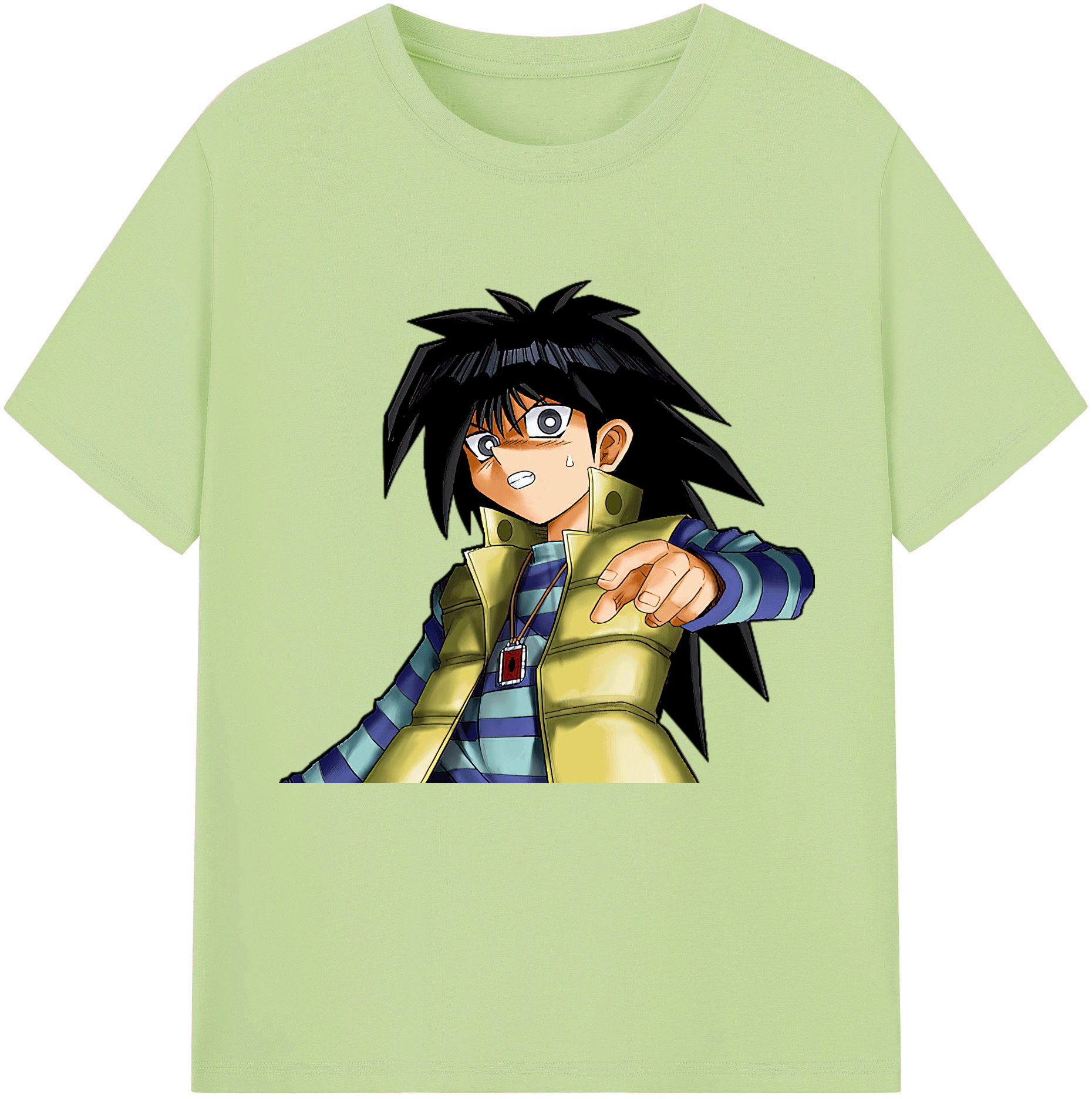 （画像用） 遊☆戯☆王 Yu-Gi-Oh! 綿100％半袖Tシャツ（フロントプリント）